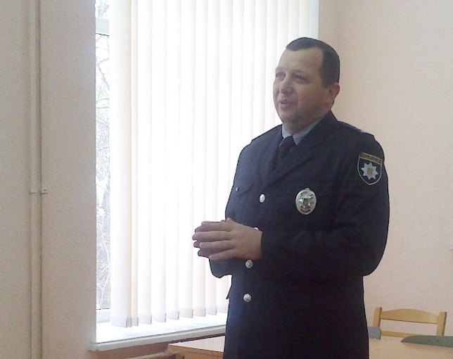 начальник відділу ювенальної превенції управління превентивної діяльності ГУНП в Тернопільській області Тихович Петро Євгенович